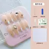Venta Directa Personalizada de Fábrica Uñas Cortas, Medias y Largas para Manicura, Uñas Portátiles de Fototerapia Hechas a Mano, Pegatinas para Uñas, Estilo de Lujo Accesible 24 Piezas