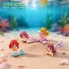 Enfeites de Micro Paisagem Desenho Animado Sereia Doce Material DIY Acessórios de Decoração Praia Aquário Pequenos Enfeites
