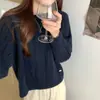 Suéter de Punto Trenzado con Cuello Redondo Estilo Coreano Otoño e Invierno 2026 Nuevo Estilo Perezoso para Mujer, Capa Base de Moda