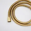 Manguera de Tubería de Agua para Cabezal de Ducha de Acero Inoxidable Color Oro Titanio de 1.5 m Manguera de Tubería de Ducha a Prueba de Explosiones para Baño Accesorios de Ducha