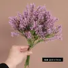 Espigas de Trigo Artificiais de Espuma para Decoração de Casa, Fotografia de Casamento, Arranjos de Flores Artificiais, Flores de Arroz com Pérolas Amarradas à Mão, Atacado de Comércio Exterior