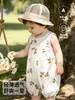 Mameluco de Bebé Verano Delgado Sin Mangas Traje para Gatear para Recién Nacidos, Algodón de Bambú Clase A Mameluco Chaleco Exterior Atuendo de Verano