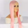 Peruca Nova da Moda Europeia e Americana da Amazon, Peruca Frontal de Renda, Peruca de Cabeça Inteira, Moda Africana, Cabelo Longo Liso
