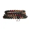 Incienso de Cinco Elementos Cuentas de Incienso Patrimonio Cultural Inmaterial Pulsera Casera Medicina Tradicional China Método Antiguo Hecho a Mano Pareja Estilo Antiguo Pulsera Retro Suministro