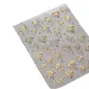 Fuegos Artificiales de Año Nuevo Pegatinas Doradas para Uñas Calcomanías para Uñas Estilo Chino Nuevo Tendencia Popular de Internet Materiales de Decoración de Fuegos Artificiales Perlados de Ensueño