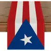 Camino de mesa American Independence Day Transfronterizo, Decoración de Atmósfera Festiva, Mantel de Mesa de Cocina, Cubierta para Mueble de TV, Mantel para Mesa de Entrada