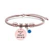 Pulseira Europeia e Americana Transfronteiriça Aço Inoxidável Osso de Cobra Pulseira Etiqueta Dia das Mães Pedra Preciosa Presente de Feriado Gravação Pulseira de Aço Titânio