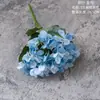 Fabricante de Flores Artificiais Hortênsia Decoração de Casa Buquê de Casamento Parede de Rosas Flores Falsas Estilo Ins Artesanato Transfronteiriço