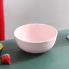 Tigela de Palha de Trigo 15cm Tigela Criativa para Arroz Tigela de Sopa Doméstica Tigela para Macarrão Instantâneo de Estudante Conjunto de Talheres Pequeno Presente Transfronteiriço