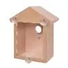 Nido de pájaro para exteriores transfronterizo comedero para pájaros villa decoración de ventana de jardín con ventosa nido de pájaro Casa para pájaros nido de pájaro de plástico