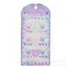 Rhinestone de Cristal PQ DIY Decoração de Diário 3D Coração Fofo Diário Transparente Adesivos de Recompensa para Crianças
