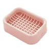 Caja Escurridora de Jabón para Baño del Hogar, Jabonera Escurridora de Doble Capa, Caja de Jabón de Plástico Creativa para Baño de Viaje