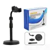 Suporte de Telefone Ponderado, Ajustável e Rotativo para Fotografia de Mesa, Suporte Multifuncional de Cama para Assistir a Séries, Aulas Online e Transmissões ao Vivo