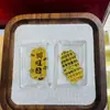 Pegatina de Teléfono de Oro Puro 999 para la Riqueza, Atrae la Fortuna de Todas las Direcciones, Acumulación Diaria de Riqueza, Regalo de 2 mg, Entrega Directa de Fábrica