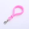 Accesorios de joyería para hacer uno mismo, botón de bombilla de color, llavero de muñeca, hebilla de plástico tipo langosta, hebilla de bolso, hebilla de gancho acrílico