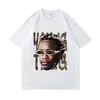 Camiseta con Estampado Gráfico del Rapero Young Thug Verano para Hombres y Mujeres g