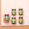 Acessórios de Nail Art de Desenho Animado de Natal Populares Transfronteiriços Papai Noel Tridimensional Fofo Árvore Acessórios de Unha Vestíveis Decorações
