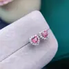 Aretes de turmalina natural de Brasil que las mujeres aman 2022 aretes calientes piedra principal aretes de turmalina temperamento
