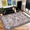 Alfombra de cachemira sintética Amazon transfronteriza para sala de estar, resistente a la suciedad, fácil de mantener, alfombrilla antideslizante, alfombra de suelo para el hogar de área grande, personalizable