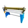 Máquina dobladora de placas eléctrica de tres rodillos con sesgo 1.5*1300 máquina dobladora de placas manual pequeña de tres rodillos con sesgo máquina rodante barra sólida