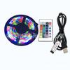 Luz 5vusb con barra de luz para TV de 24 teclas 5v pegamento de gota impermeable 60 colores de luz luz de fondo para TV con explosiones de Amazon