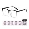 Armazón de Lentes Gm para Hombre Popular Mismo Estilo Retro Armazón Grande Lentes para Miopía para Mujer Se Pueden Equipar con Lentes Planos de Moda Antiluz Azul