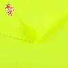 En Stock Tela Mezcla 32S Poliéster-Algodón TC, Transpirable, Resistente a las Arrugas, Resistente al Desgaste, Amarillo Fluorescente, Tela para Uniformes de Trabajo de Verano