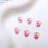 Novas decorações coloridas, translúcidas e pequenas de cavalo-marinho para nail art, apresentando animais de desenho animado do mundo subaquático, tachinhas para unhas e enfeites de resina