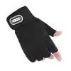 Muñequera Larga Guantes Deportivos de Medio Dedo para Fitness Hombres Transpirables Resistentes al Desgaste Antideslizantes Barra de Hierro Simple Antigrietas Mujeres