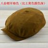 Otoño e Invierno Nuevo Boina Gorra de Ante Primavera y Otoño Nuevo Sombrero de Hombre Sombrero de Director Estilo Británico Sombrero Retro