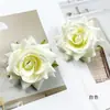 Flores de Terciopelo Simuladas con Piedras Preciosas Flores de Rosa Caja de Regalo DIY Decoración Flores Falsas Flor para Coche de Boda Pequeños Adornos