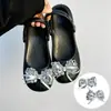 Girasol Dorado Cadena Verde Compatible con Crocs Lujo Ligero Flor de Zapato con Pedrería Hebilla de Zapato Accesorios Moda DIY Hebilla Decorativa