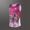 Novo Estilo Colete Masculino Sem Manga para Badminton Verão Respirável Uniforme de Competição Roupas de Badminton Masculino Treinamento de Competição Secagem Rápida 853