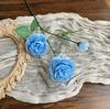 Buquê de Peônias Artificiais para Decoração de Sala de Estar, Decoração de Corredor de Casamento, Flor de Seda, Peônia Realista, Flor Eterna