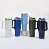 Acero Inoxidable 304 40 oz con Asa Gran Capacidad Celebridad de Internet Refrigerador para Coche Taza para Cerveza Termo Taza para Coche