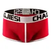 Roupas íntimas masculinas masculinas de algodão respirável shorts boxers jovens esportes boxers coreano moda sexy cuecas
