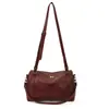 Bolso Tote Retro de Gran Capacidad para Mujer 2025 Otoño Nuevo Moderno Simple Versátil Bolso de Hombro Cruzado para Viajes