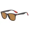 Gafas de Sol P21 para Hombre Modernas Casuales para Conducir Protección UV Gafas de Sol Montura Cuadrada Versátil Moda