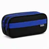 Desembalar Estojo de Lápis Poliéster Estilo Coreano 100*220mm Bolsa de Papelaria Universal para Alunos do Ensino Médio e Estiloso para Alunos do Ensino Fundamental