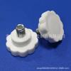Fabricante Fonte 30Mm-M8 Cabo Plástico Corrugado Flor de Ameixa Parafuso de Ajuste Cabo Plástico