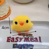 Accesorios para el cabello de animales de peluche de dibujos animados creativos, calcetines para niños, broches de muñeca de gatito y pato, accesorios DIY