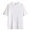Camiseta de Manga Corta de Algodón Puro de Peso Pesado 260g, Holgada Casual de Color Sólido Oversize para Publicidad, Uniforme de Clase, Camiseta Promocional, Camiseta Cultural