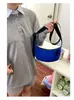 Bolsa de Nylon Simples, Leve e Casual com Grande Capacidade, Bolsa de Bolinho para Primavera e Verão, Bolsa Transversal Feminina Moderna e Versátil