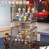 Soporte de exhibición, Vitrina para figuras, Soporte para bloques de construcción Lego de Bubble Mart, Almacenamiento, Caja de almacenamiento sellada acrílica a prueba de polvo
