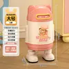 Cubo de Basura Co-Branded Oso de Peluche para Hogar Dormitorio Dibujos Animados Simple Gran Capacidad Cocina Sala de Estar Cubo Especial para Almacenamiento de Basura