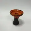 2023 Nuevo Recipiente Grande de Humo de Cinco Colores con Agujero Mediano Esmaltado de Cerámica con Gancho de Papel de Estaño de Carbono Accesorios para Hookah Tazón para Hookah