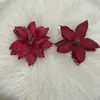 Cabezas de Flores de Lirio Artificiales para Decoración de Bodas DIY Ramillete Hecho a Mano Pasador Tocado de Flor Adorno de Flor Falsa Venta al por Mayor