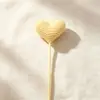 Flor Artificial Corazón de Lana Tejido Ramo Floral Regalo Floral Hecho a Mano Lana Tejida Redonda Rosa Flor Fabricante Mayorista
