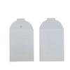 Bolsa de botones de repuesto en blanco, bolsa de botones blanca, bolsa de costura, bolsa de papel pequeña con LOGO, bolsa de papel Kraft, bolsa colgante
