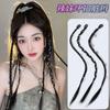Koni Trenzas Peluca Y2K Trenzas de Chica Caliente Cabello Sintético Cabello Trenzado Trenzas Retorcidas Trenzas Falsas de Clip Boxeo